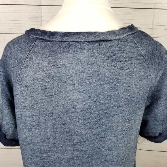 Life In Progress Acid Wash Denim Style Tee - Picture 6 of 8